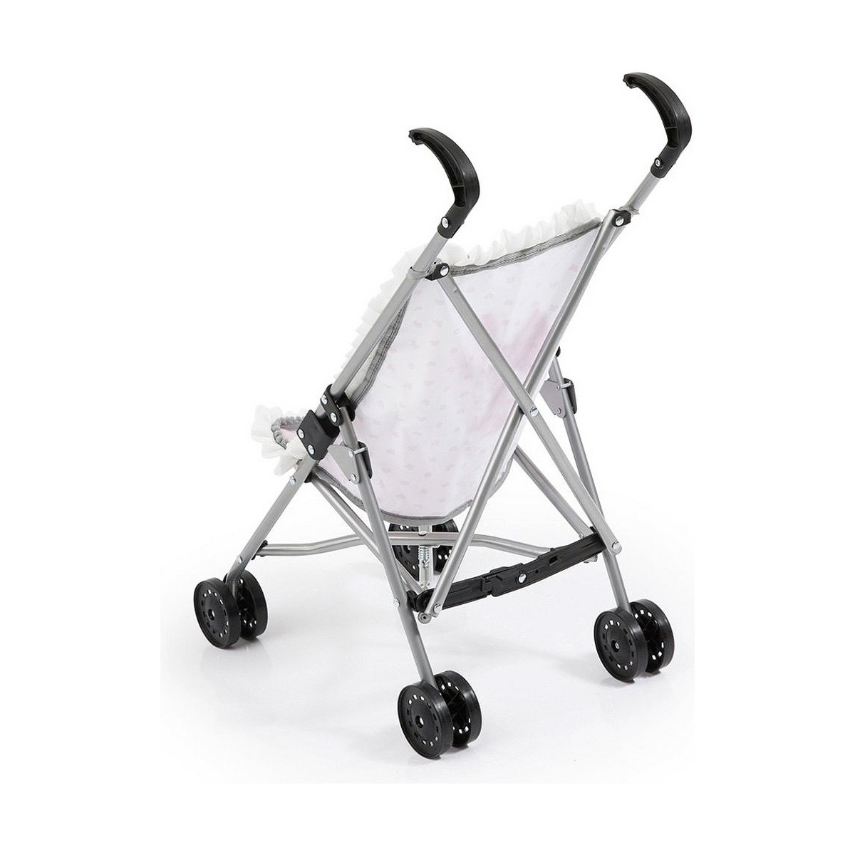 Stol til Dukker Reig Paraply Hvid Pink Mol